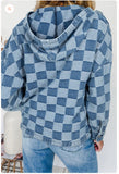 Checkmate Denim Pullover