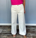 Sweet Scallop Statement Pants