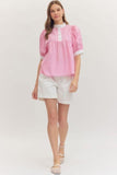 Sunday Charm Stripe Top