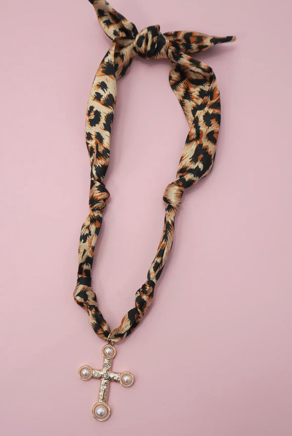 Wild Grace Scarf Necklace