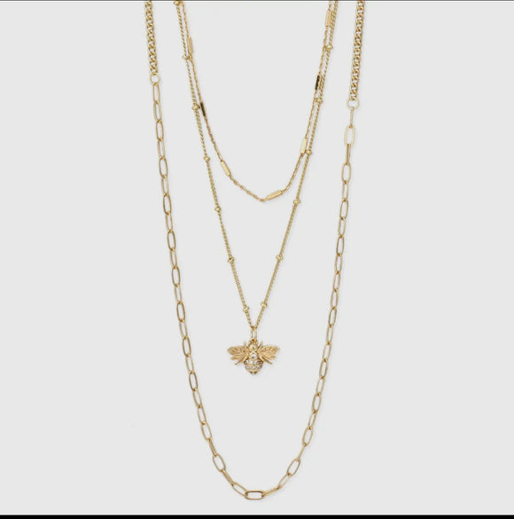 Queen Bee Layered Necklace