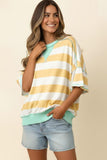 Sunlit Shores Colorblock Top