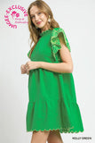 The Emerald Garden Party Dress