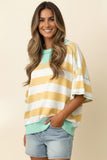 Sunlit Shores Colorblock Top