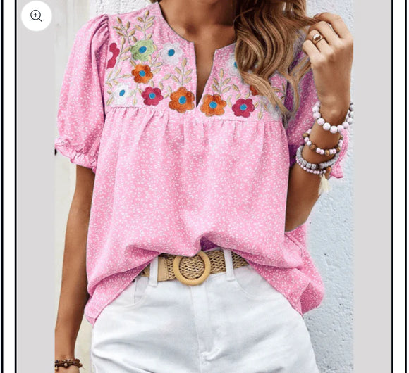 The Marigold Blossom Blouse