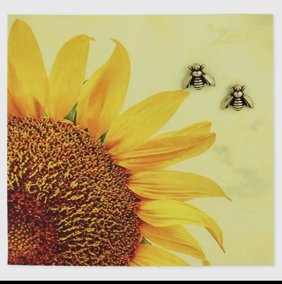 Honeybee Stud Earrings