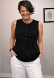 City Muse Pleated Tank