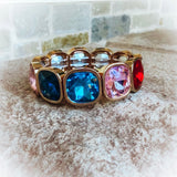 Pop and Sparkle Gem Bracelets