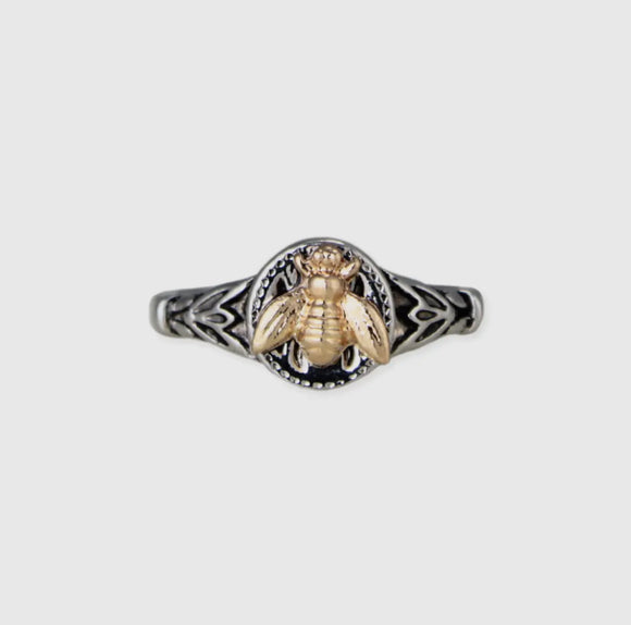 Queen Bee Signet Ring
