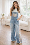 Wildflower Wanderer Wide Leg Overalls