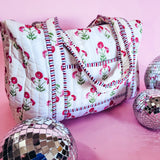 Bloom & Go Quilted Duffle Bags
