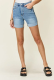 Judy Blue Tummy Control Cuffed Shorts