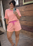 Sunset Sorbet Stripe Set