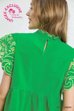 The Emerald Garden Party Dress