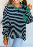 The Greenlight Striped Pullover