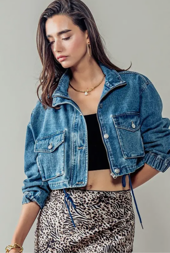 The Off-Duty Denim Jacket
