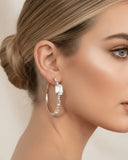 The Golden Hour Glam Hoops