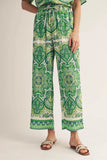 Emerald Escape Palazzo Pants