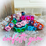 Pop and Sparkle Gem Bracelets
