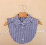Layered Charm Faux Collar