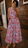 Coral Coast Midi Skirt Set