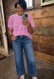Sweet Talker Tiered Stripe Top