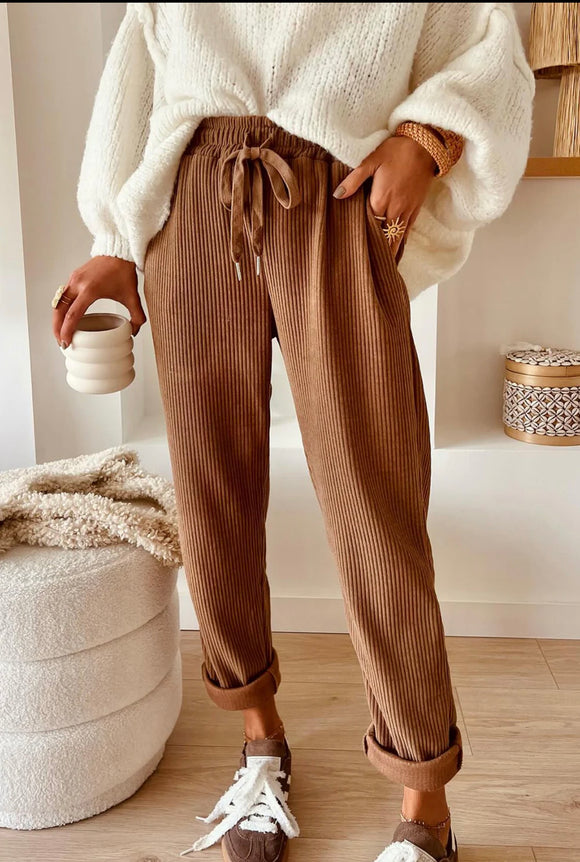 Cocoa Rib Lounge Pants