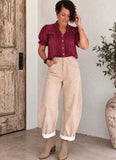 Fawn Over You Barrel Pants