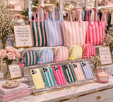 Sweet Stripe Carryall Tote
