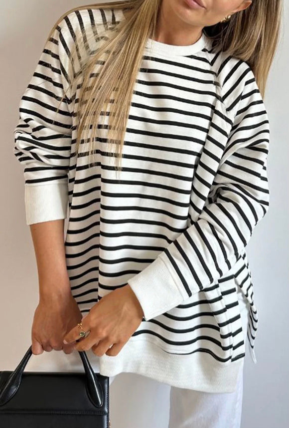 The Coastal Classic Striped Pullover
