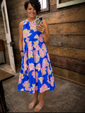 Seabreeze Garden Midi Dress