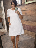 The Garden Grace Textured Dress