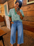 Blue Ribbon Wide Leg Jeans