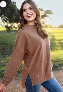 Alexis Corded Pullover