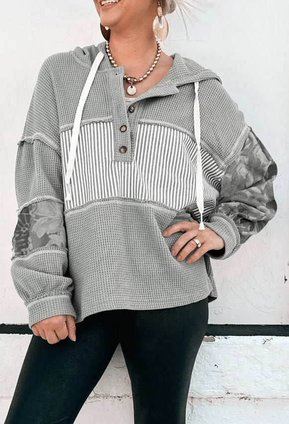 The Ash Patchwork Hoodie