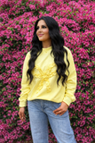 Sunny Days Ruffle Bow Top