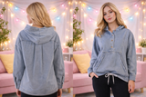 The Lived-In Denim Pullover