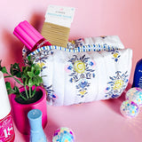 Bloom & Go Quilted Makeup Bags