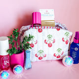 Bloom & Go Quilted Makeup Bags