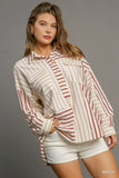 Mesa Stripe Henley Top