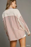 Mesa Stripe Henley Top