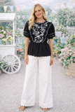 Stitched in Bloom Top