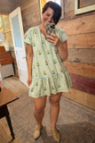 Wisteria Garden Whimsy Dress