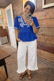 Sweet Ruffle Charm Pants