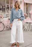 Sweet Ruffle Charm Pants