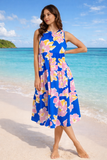 Seabreeze Garden Midi Dress