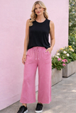 Sweet Blush Breeze Wide Leg Pants
