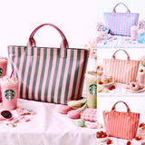 Sweet Stripe Carryall Tote
