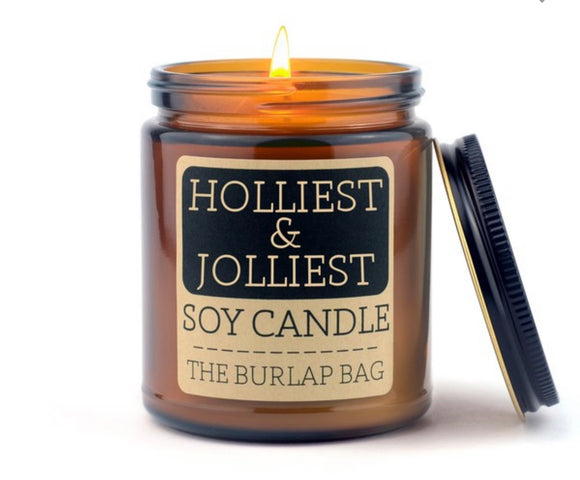 The Burlap Bag Candles